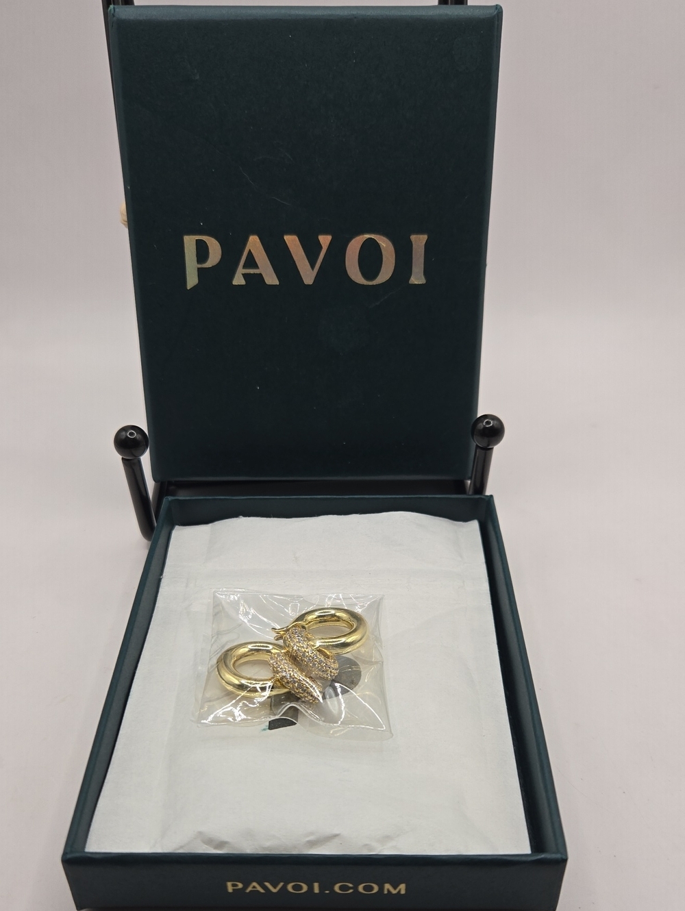 NEW Pavoi Gold Tone Bee Ring Trio